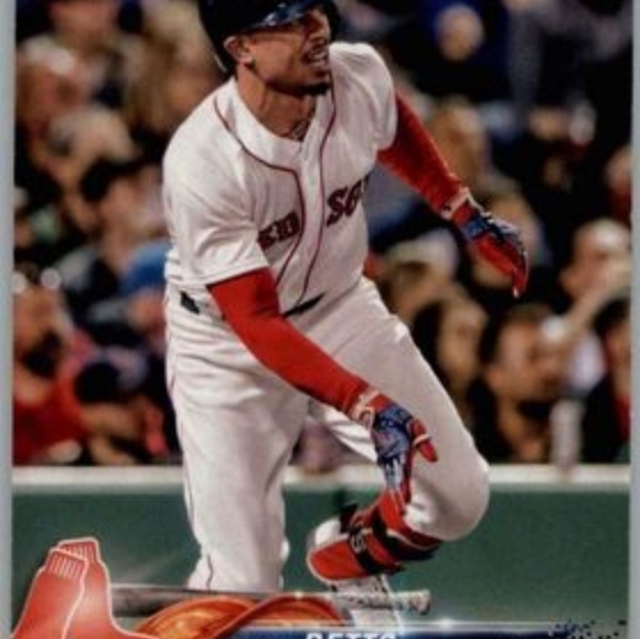 Limited Edition Rare! 2018 Topps Red Sox Team Set (17 cards) - Picture 4 of 10